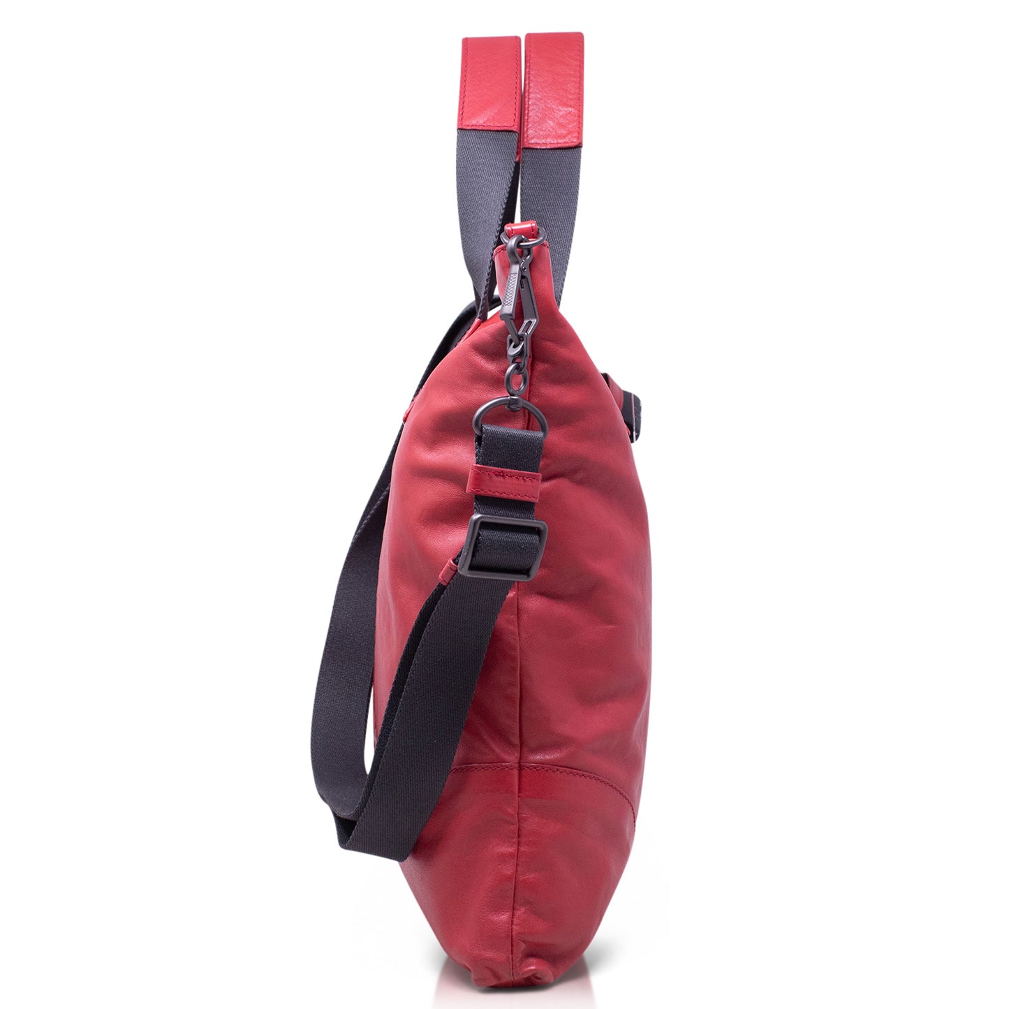 Bottega Veneta Tote Trimmed Intrecciato Red