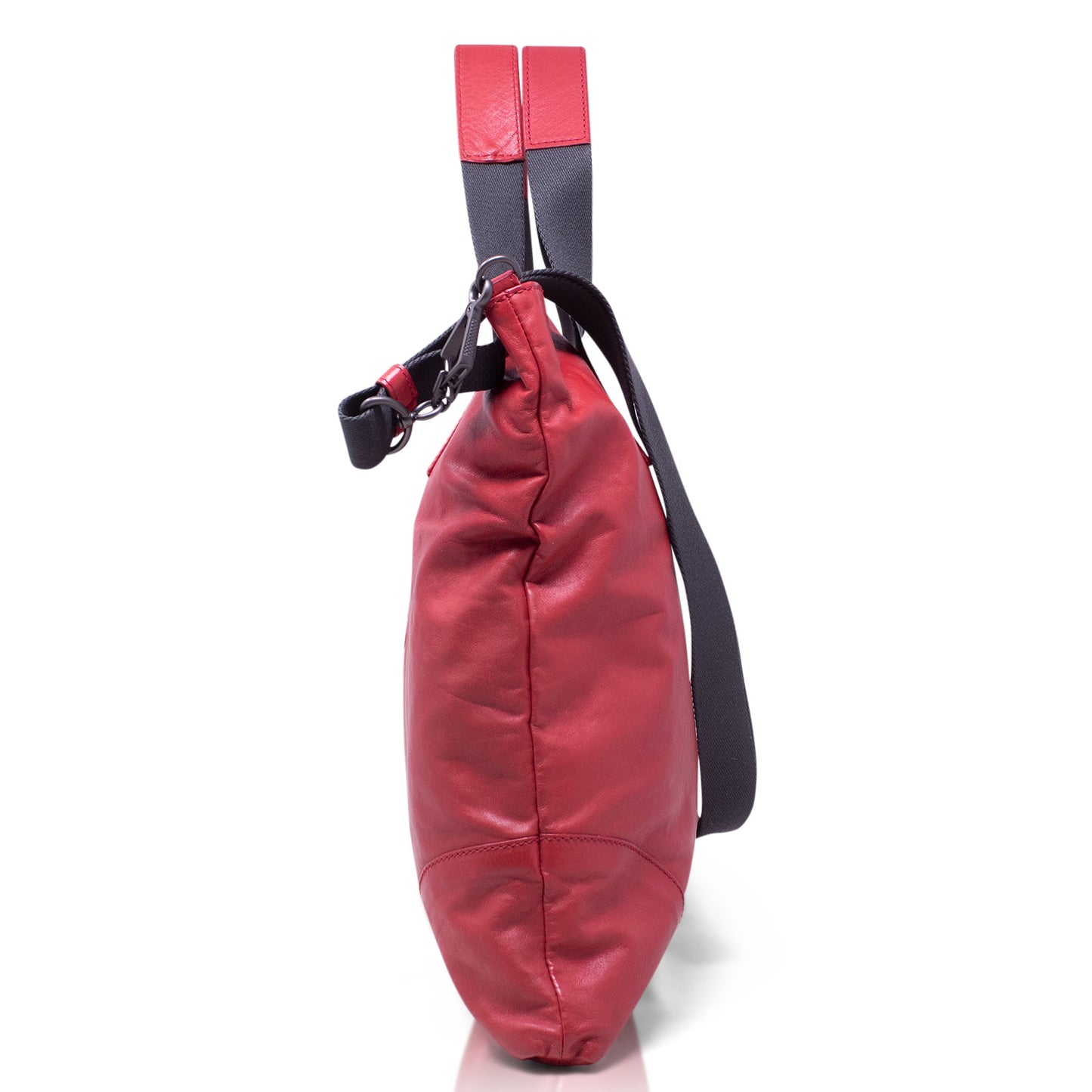 Bottega Veneta Tote Trimmed Intrecciato Red