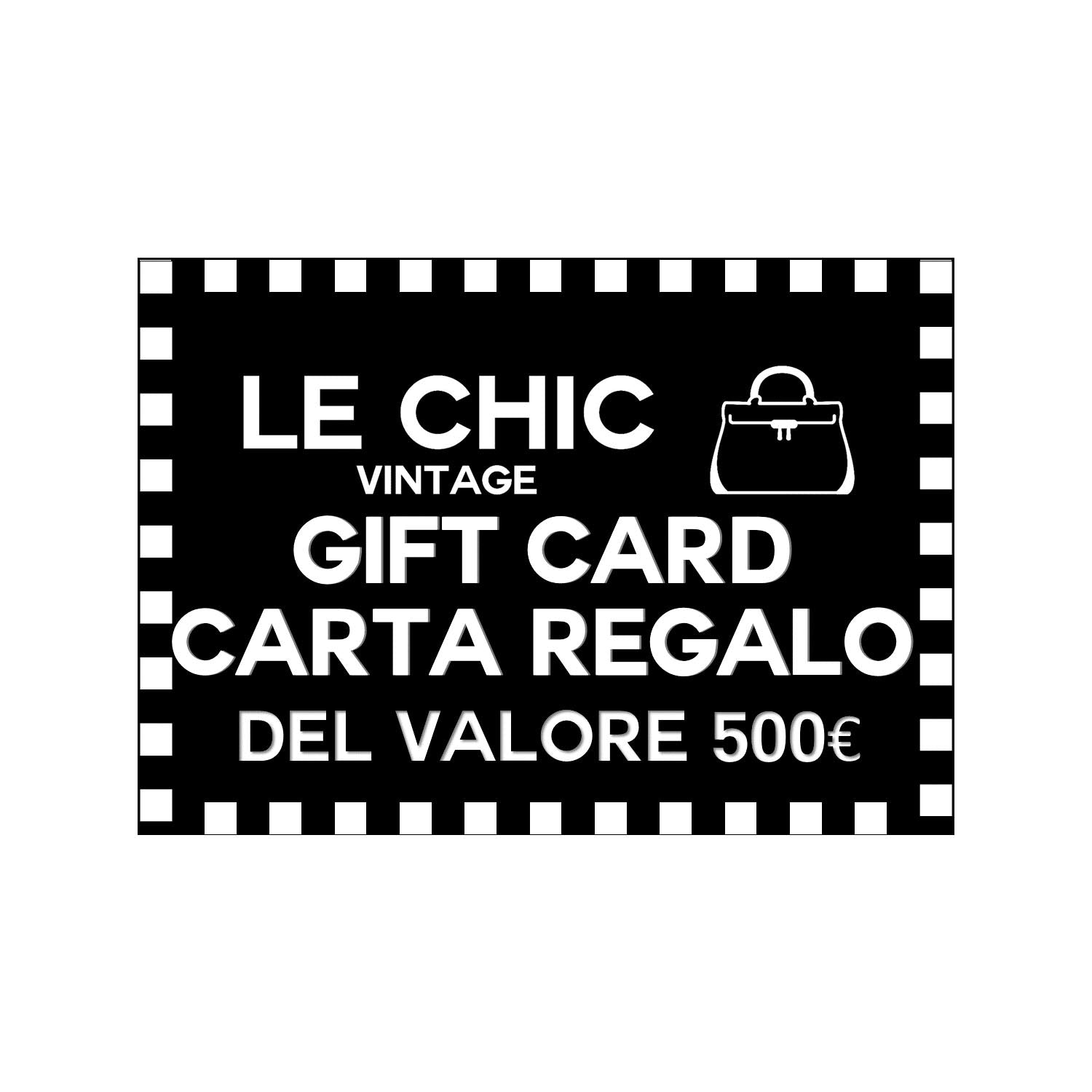 Le Chic Carta Regalo 500€