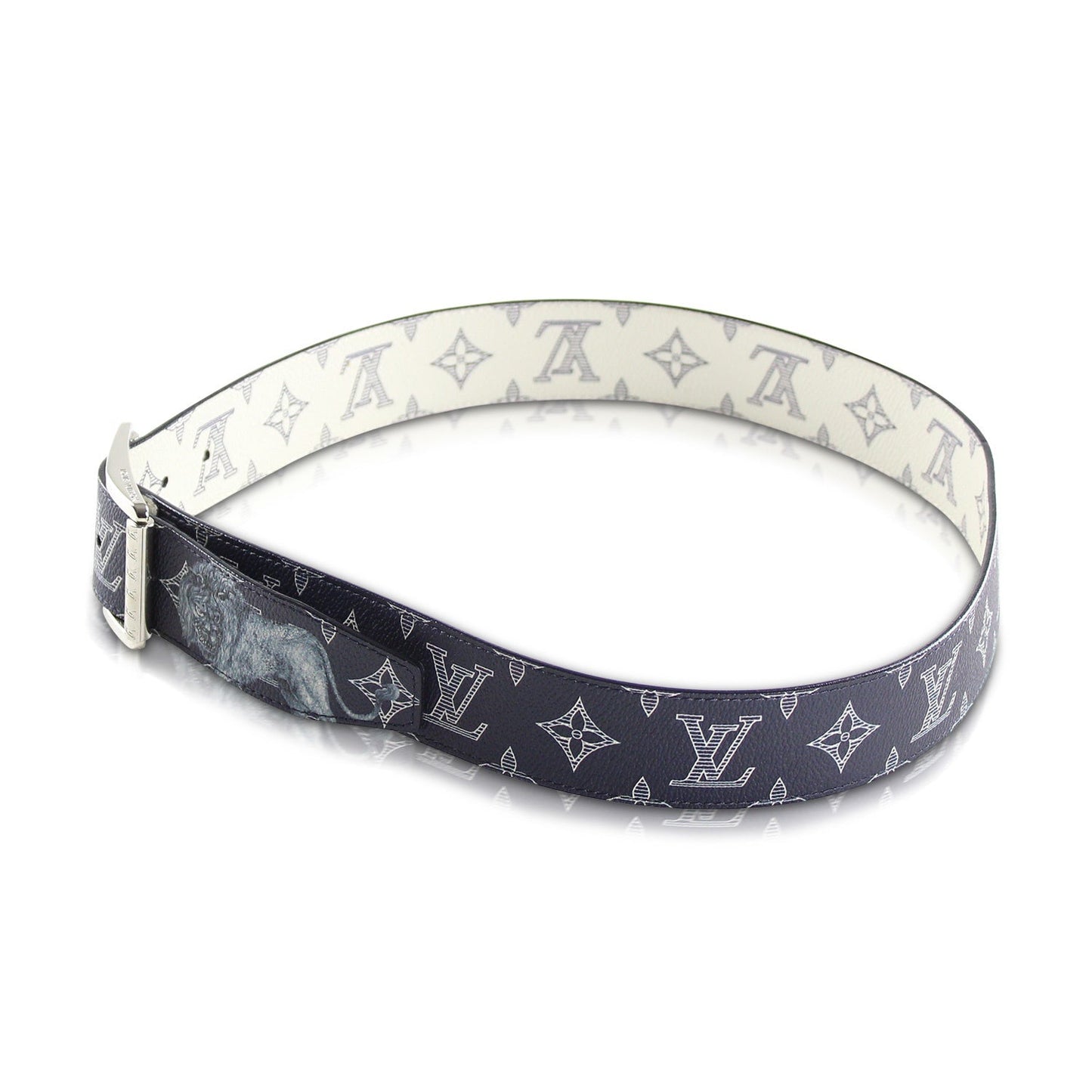 Louis Vuitton Cintura Savane Monogram Chapman 90 cm