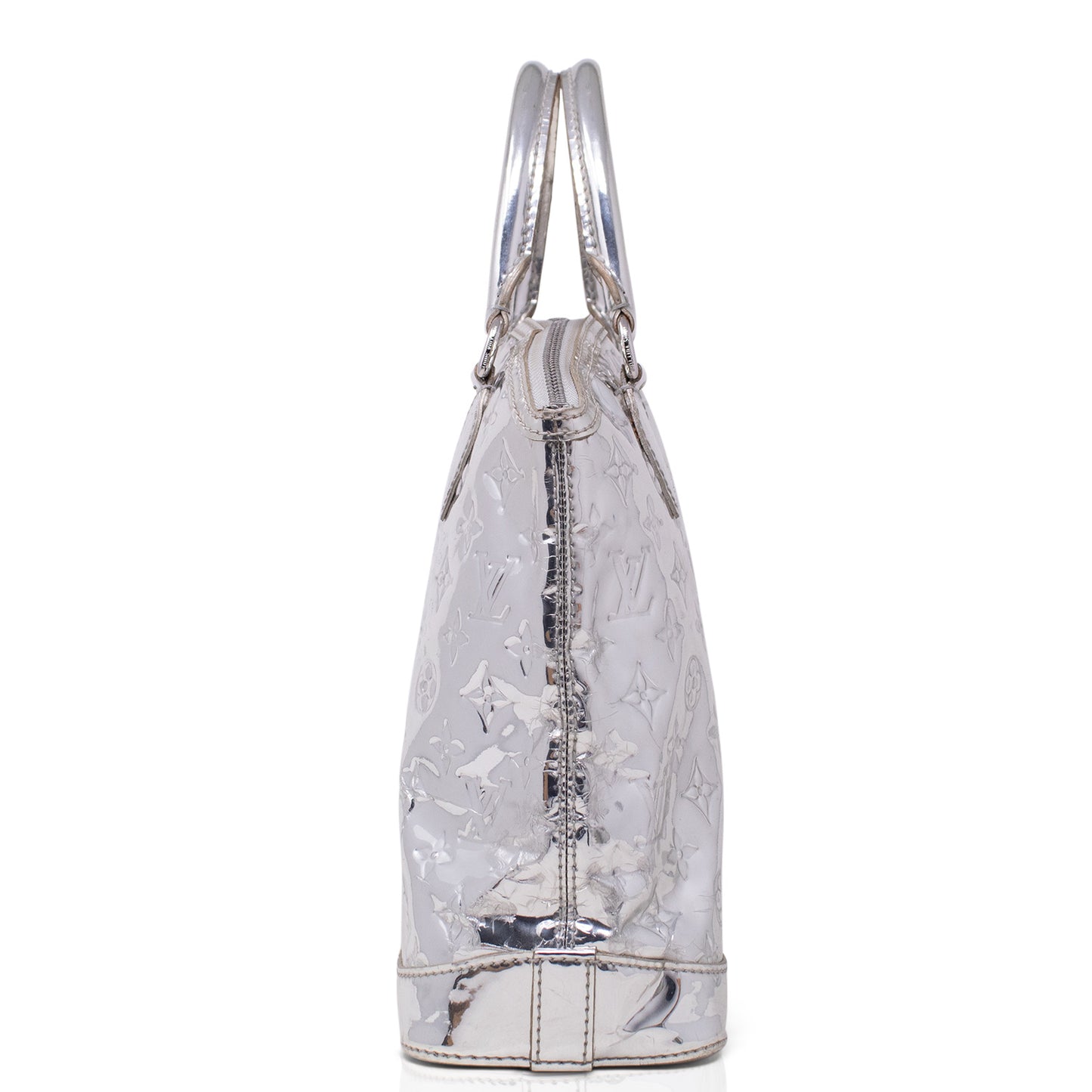 Louis Vuitton Lockit Vertical Miroir Silver Limited Edition