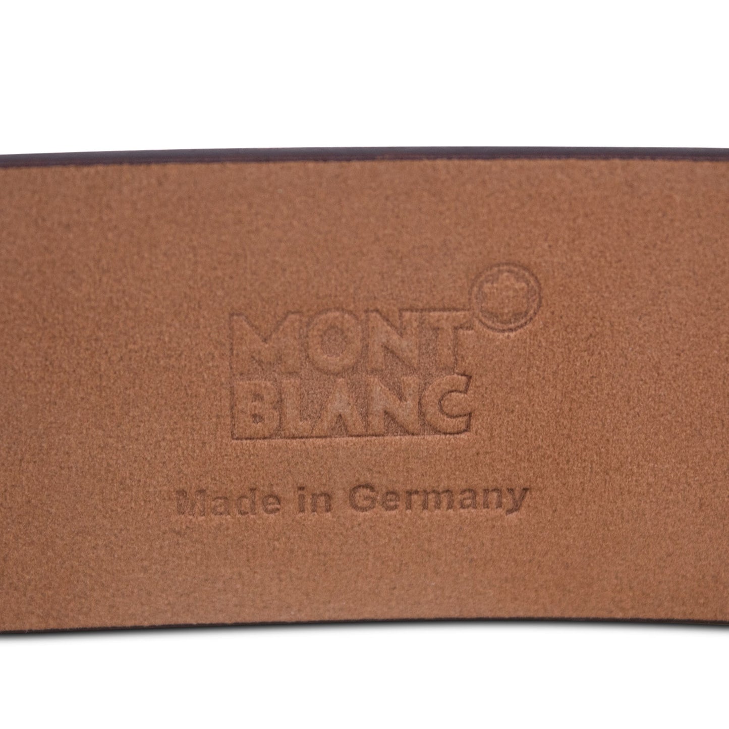 Montblanc Cintura Marrone 110 cm