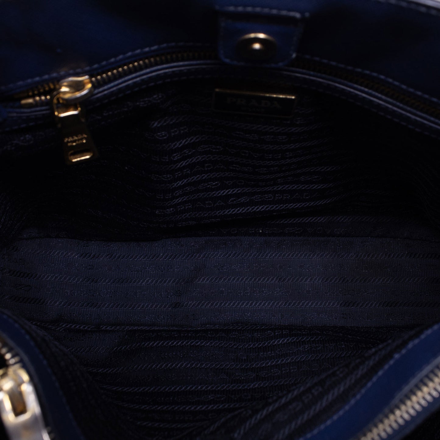 Prada Galleria Saffiano Blu