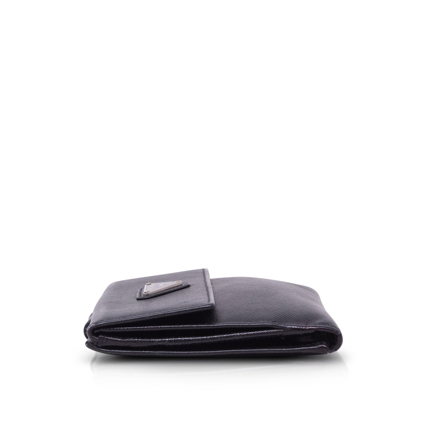 Prada Portafoglio Compatto Nero Vintage