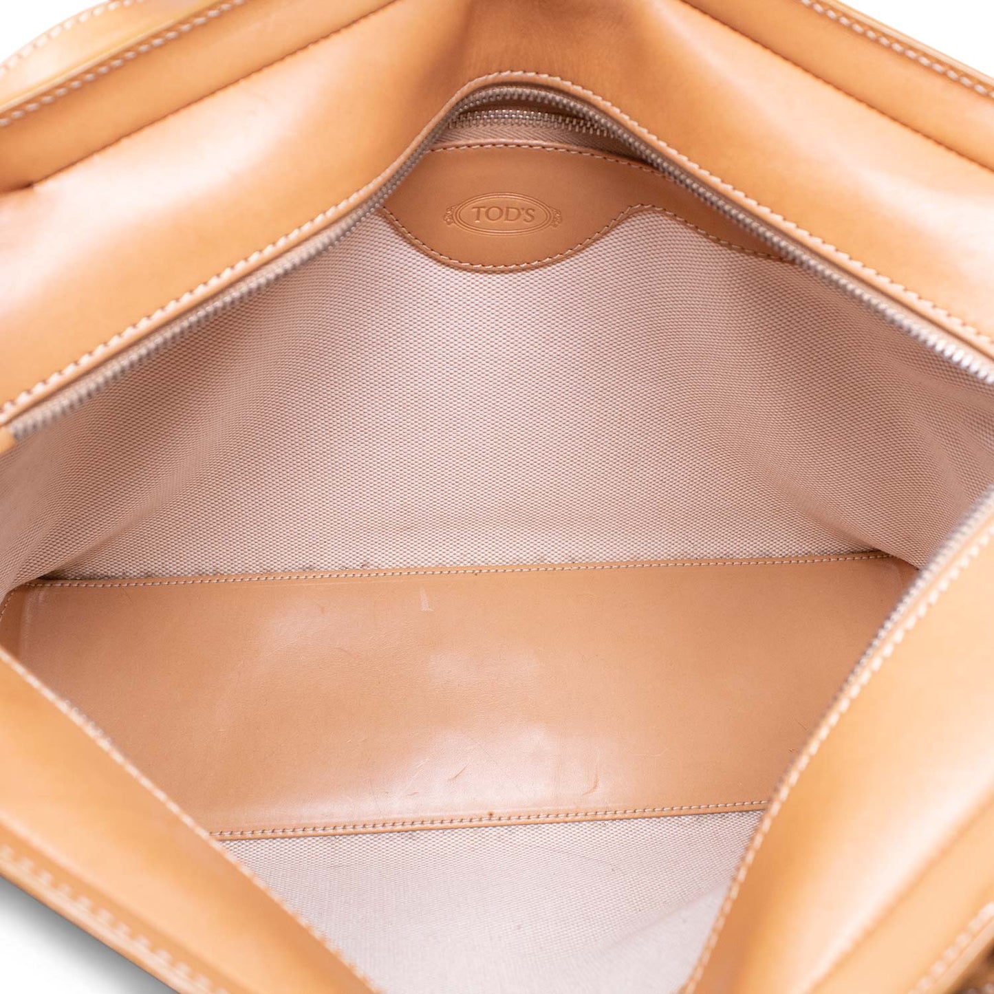 Tod's Handbag Camel Leather