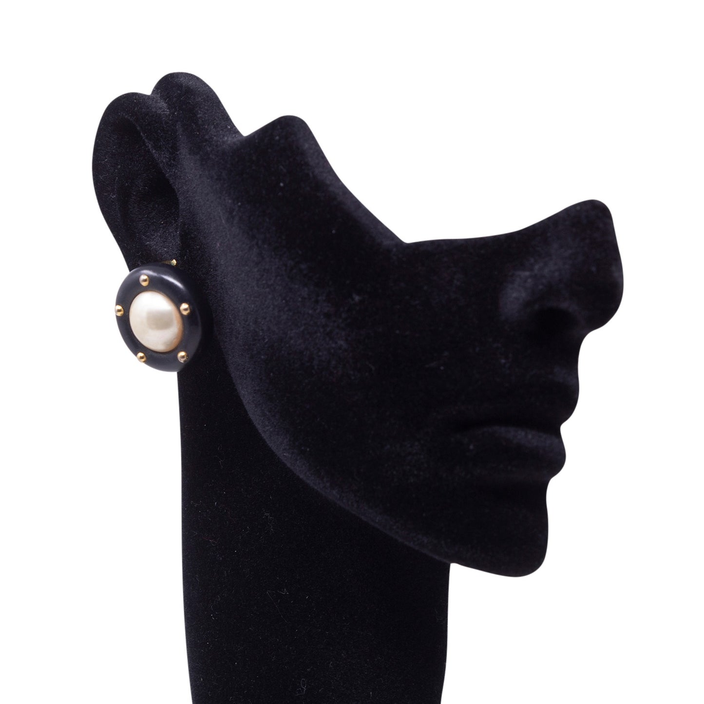 Chanel Orecchini Bottone clip
