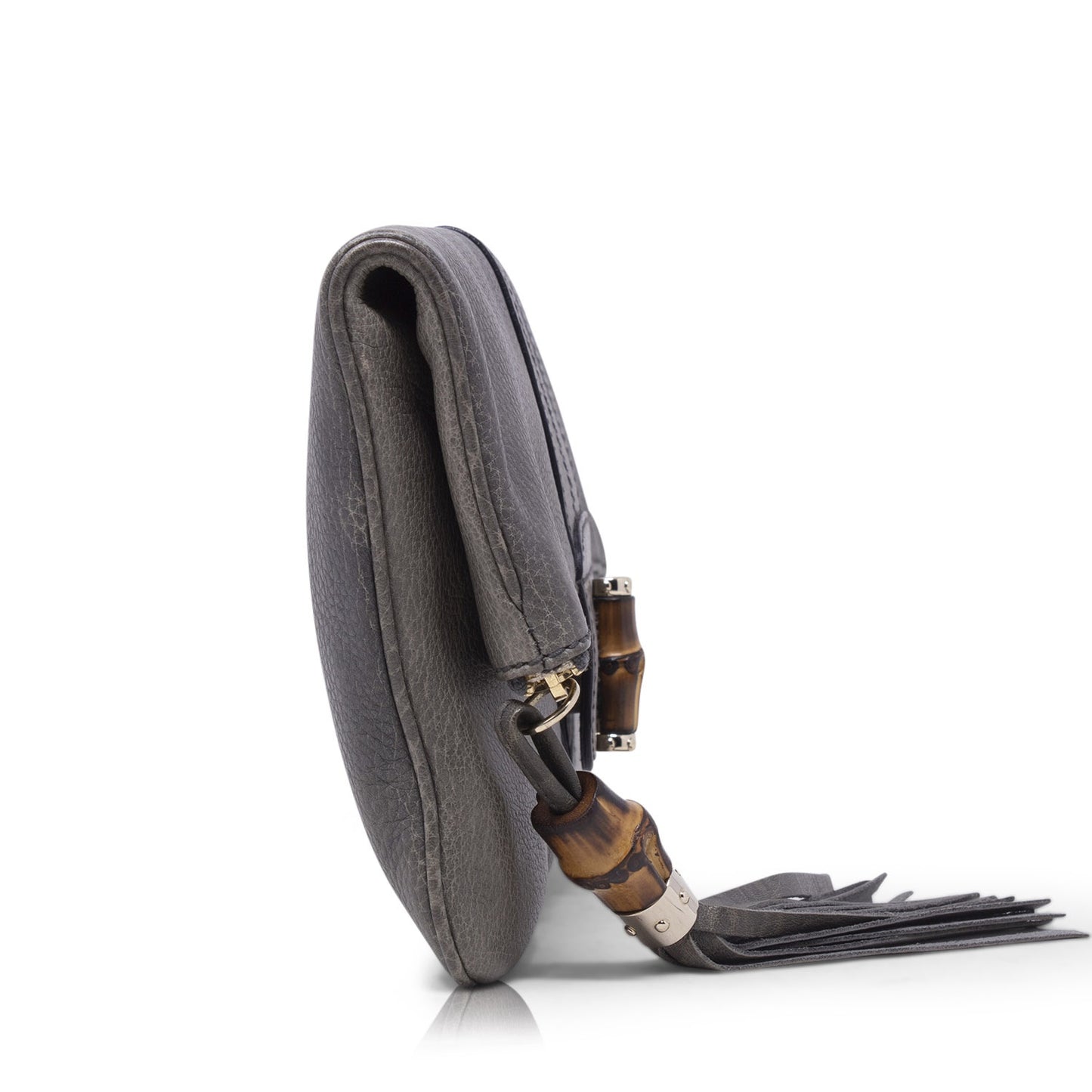 Gucci Clutch Lucy Bamboo Grigia