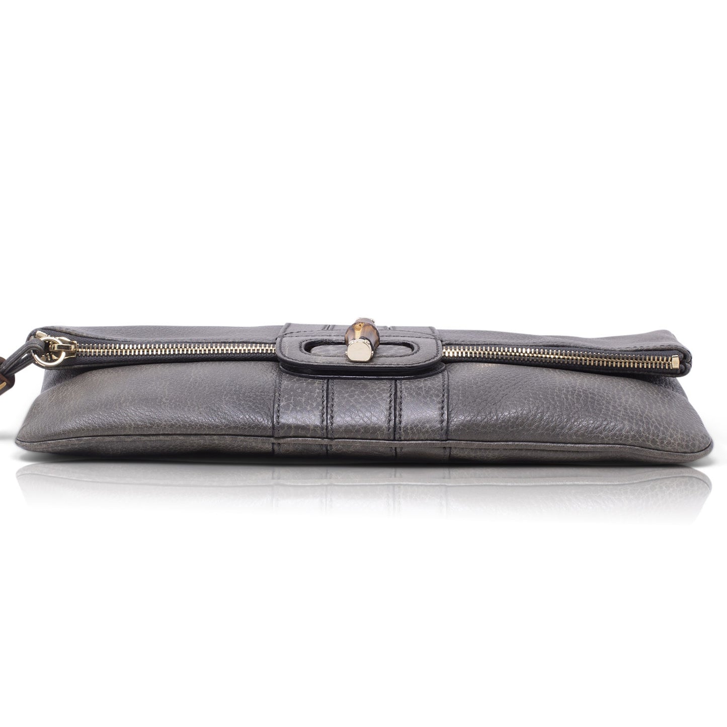Gucci Clutch Lucy Bamboo Grigia
