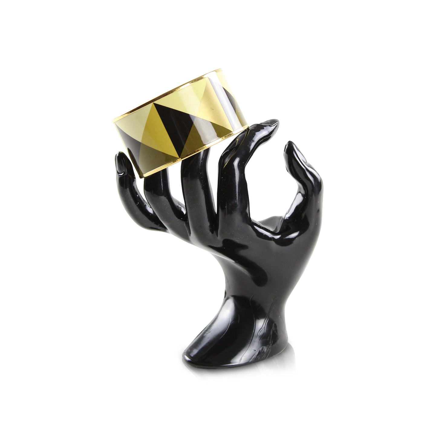 Hermès Enamel Geometric Bracelet