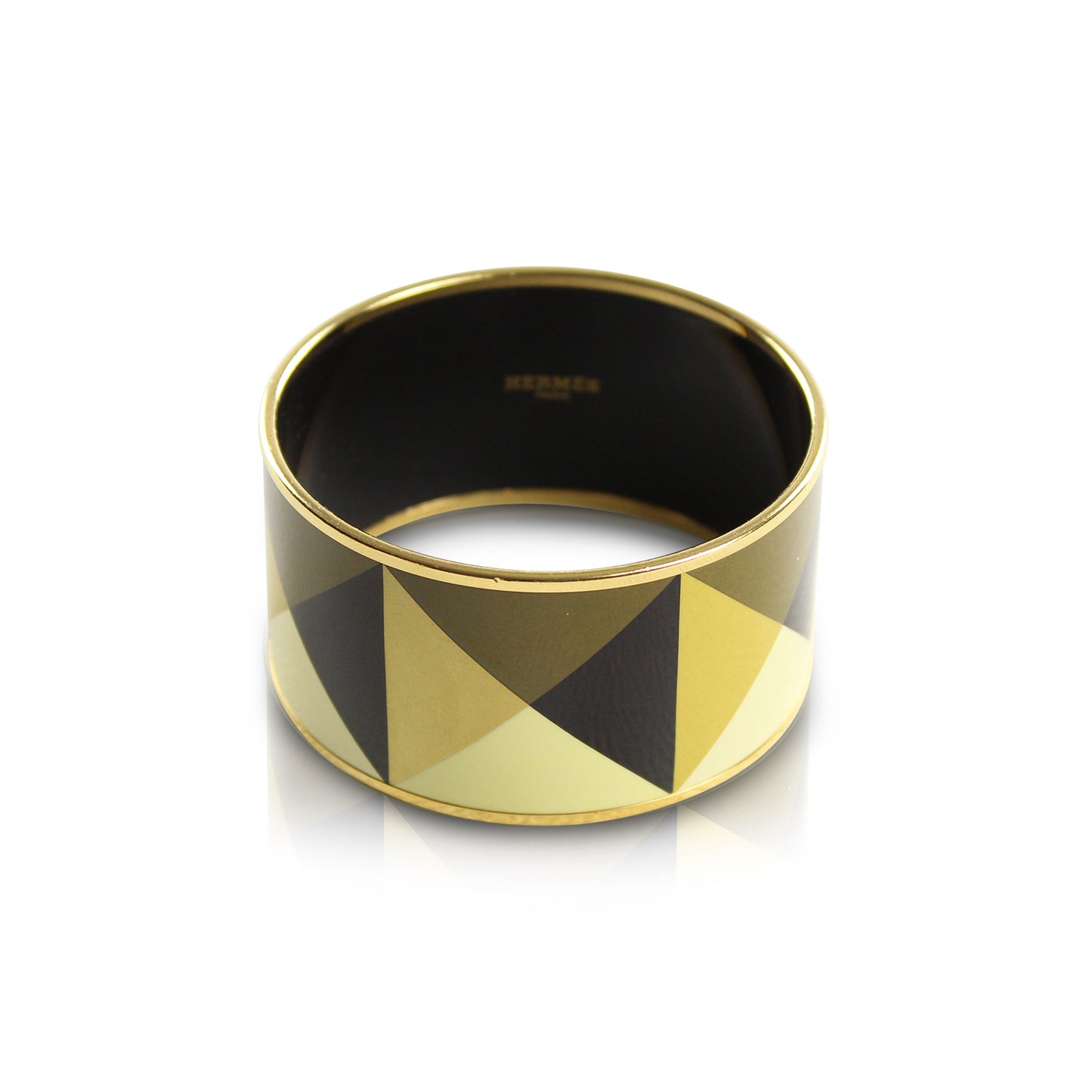 Hermès Enamel Geometric Bracelet