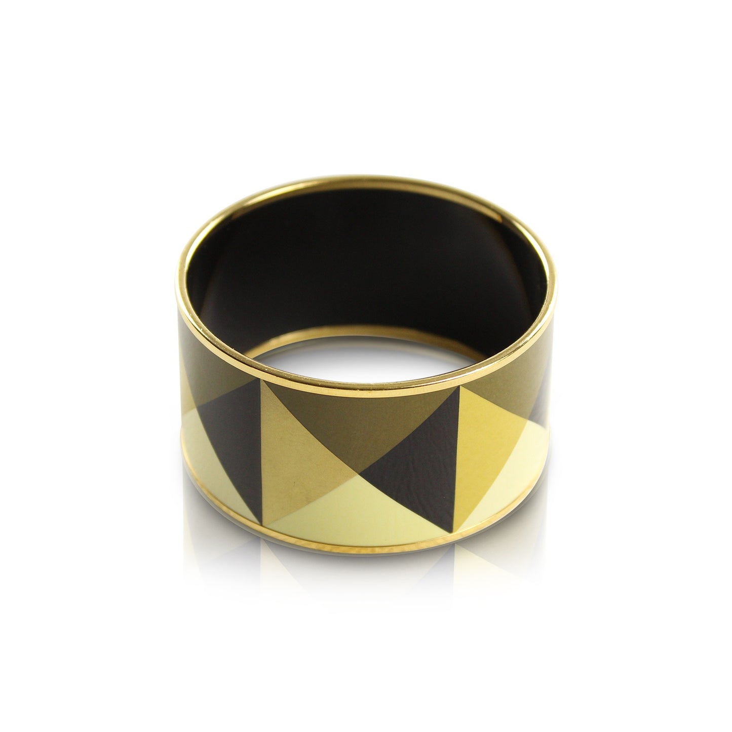 Hermès Enamel Geometric Bracelet