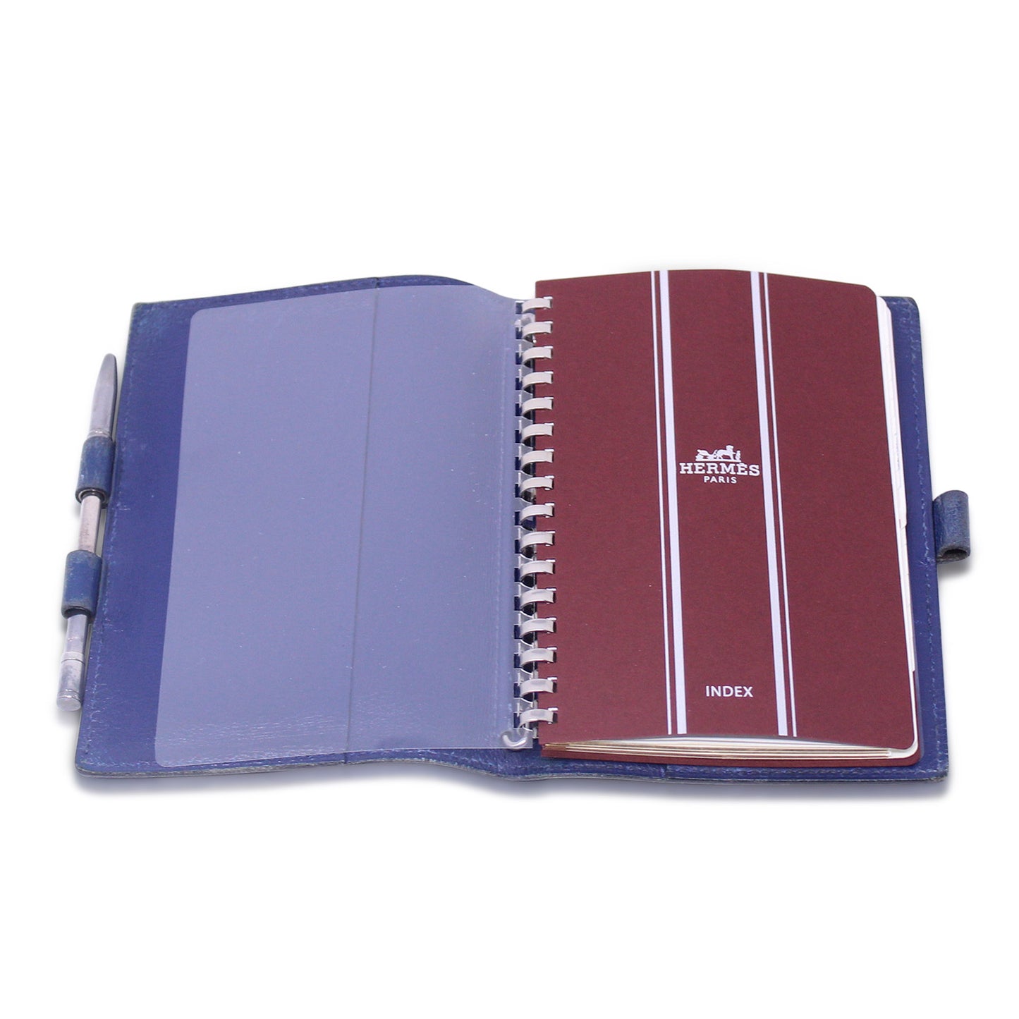 Hermès Address Book-Diary Holder Blue