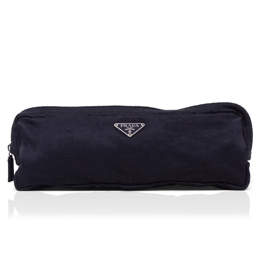 Prada Trousse or Black Vela Case