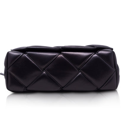 Bottega Veneta Nappa Maxi Intrecciato Padded Nera