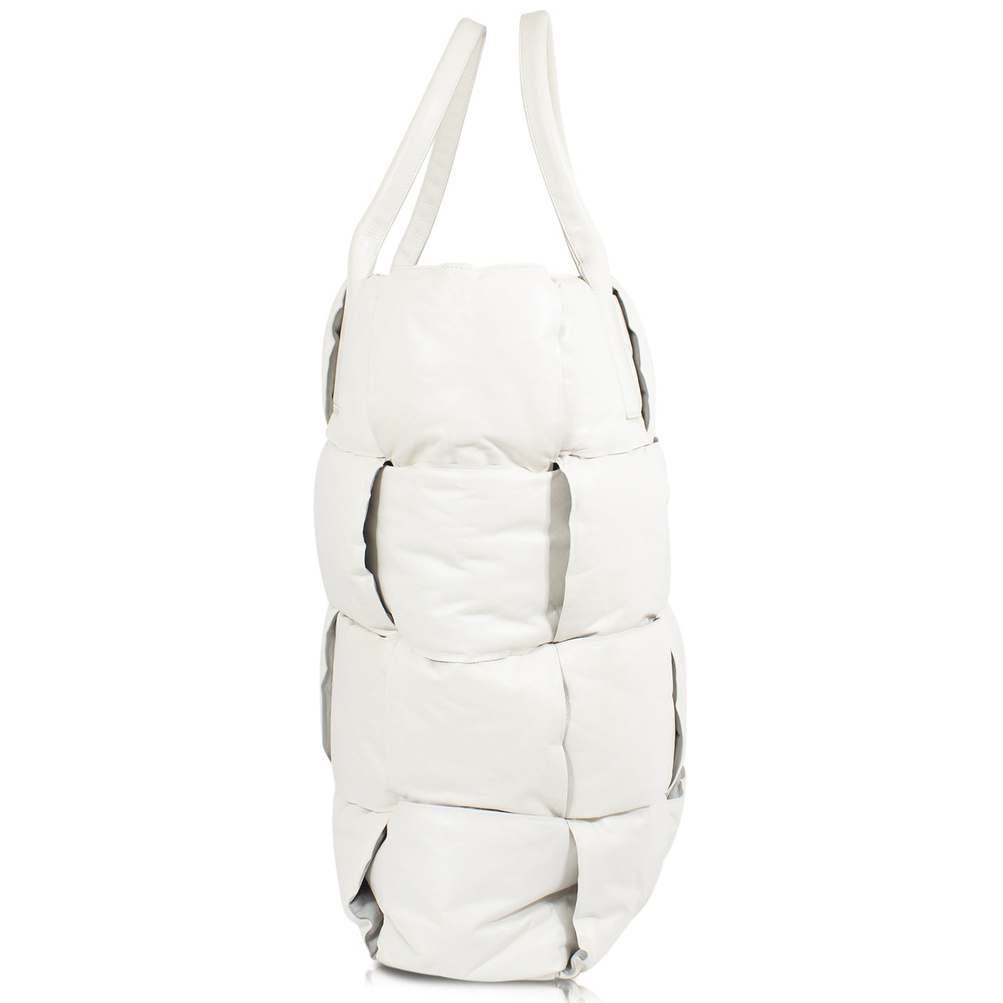 Bottega Veneta Tote Padded Squash White 