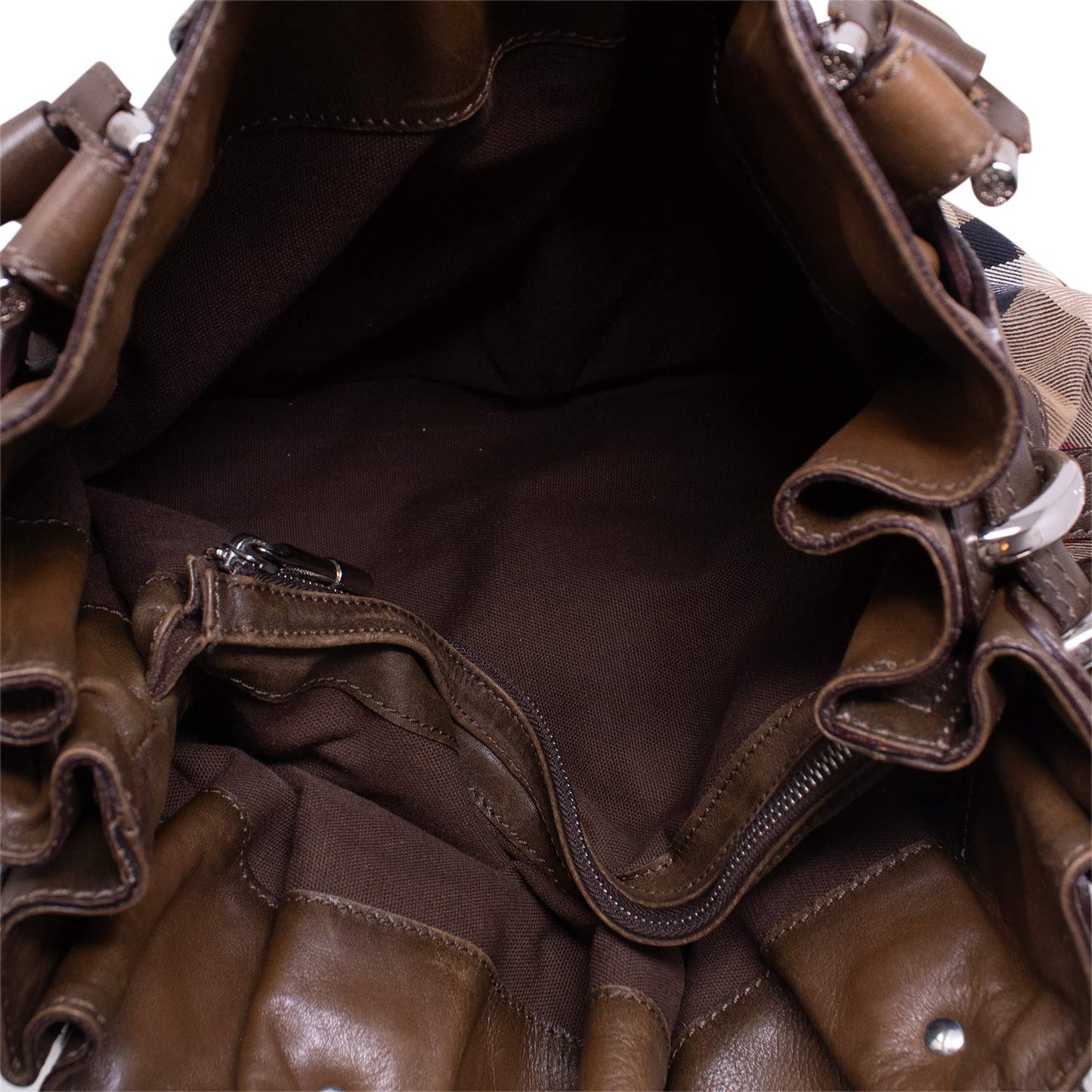 Burberry Beaton Bag in tela Nova Check