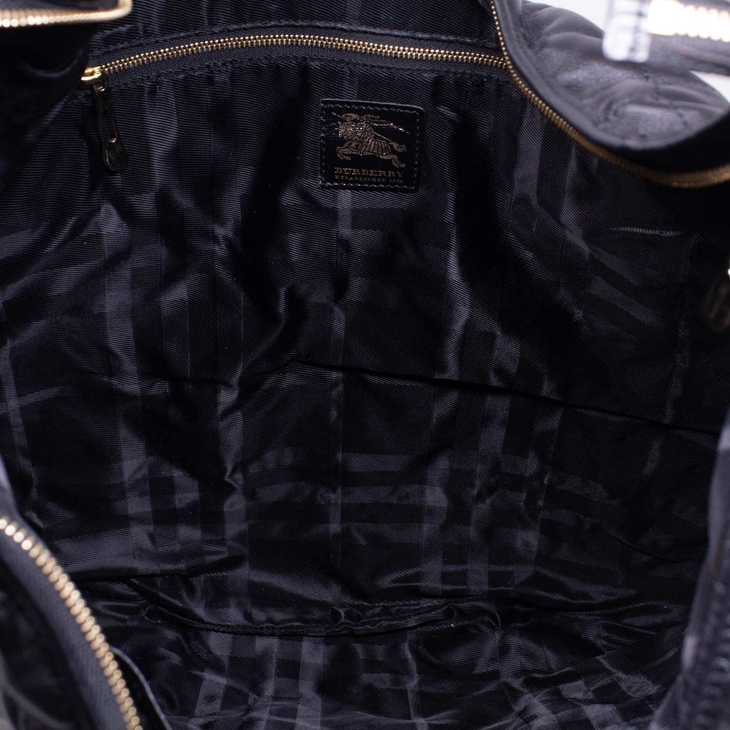 Burberry Hoxton Large Black Hobo  