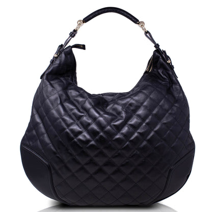 Burberry Hoxton Large Black Hobo  