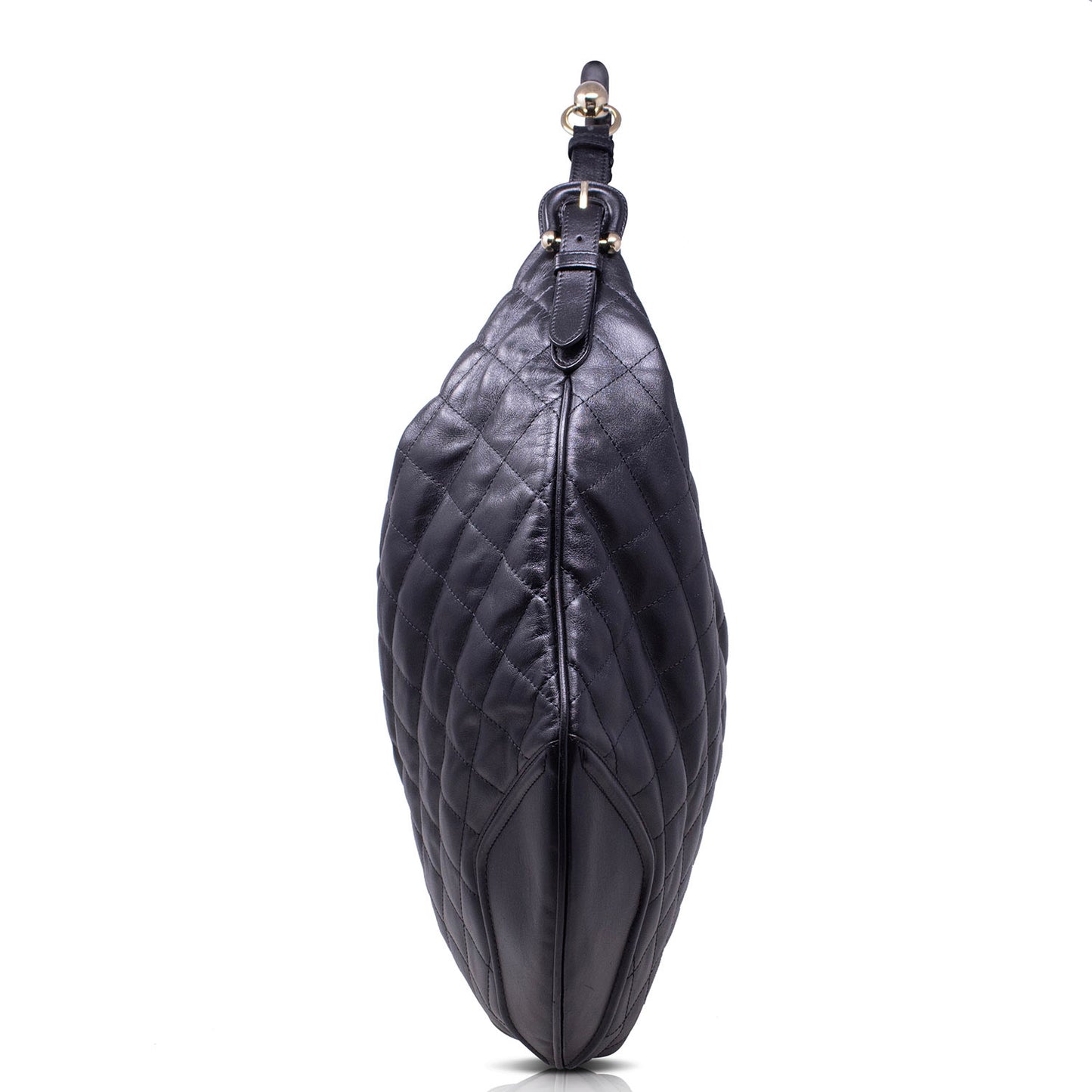 Burberry Hoxton Large Black Hobo  
