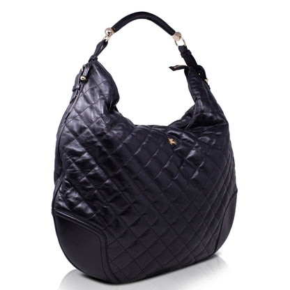 Burberry Hoxton Large Black Hobo  