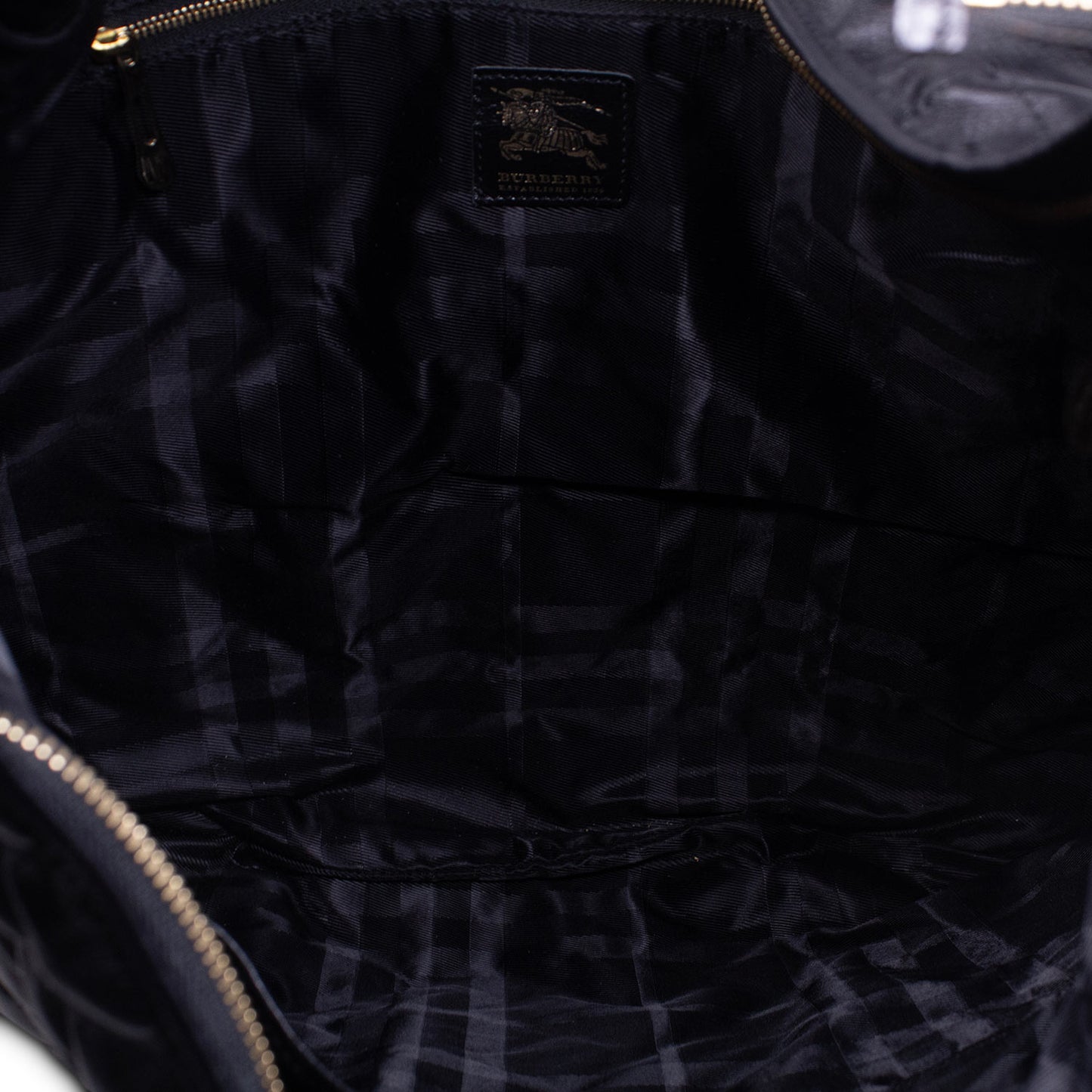 Burberry Hoxton Large Black Hobo  