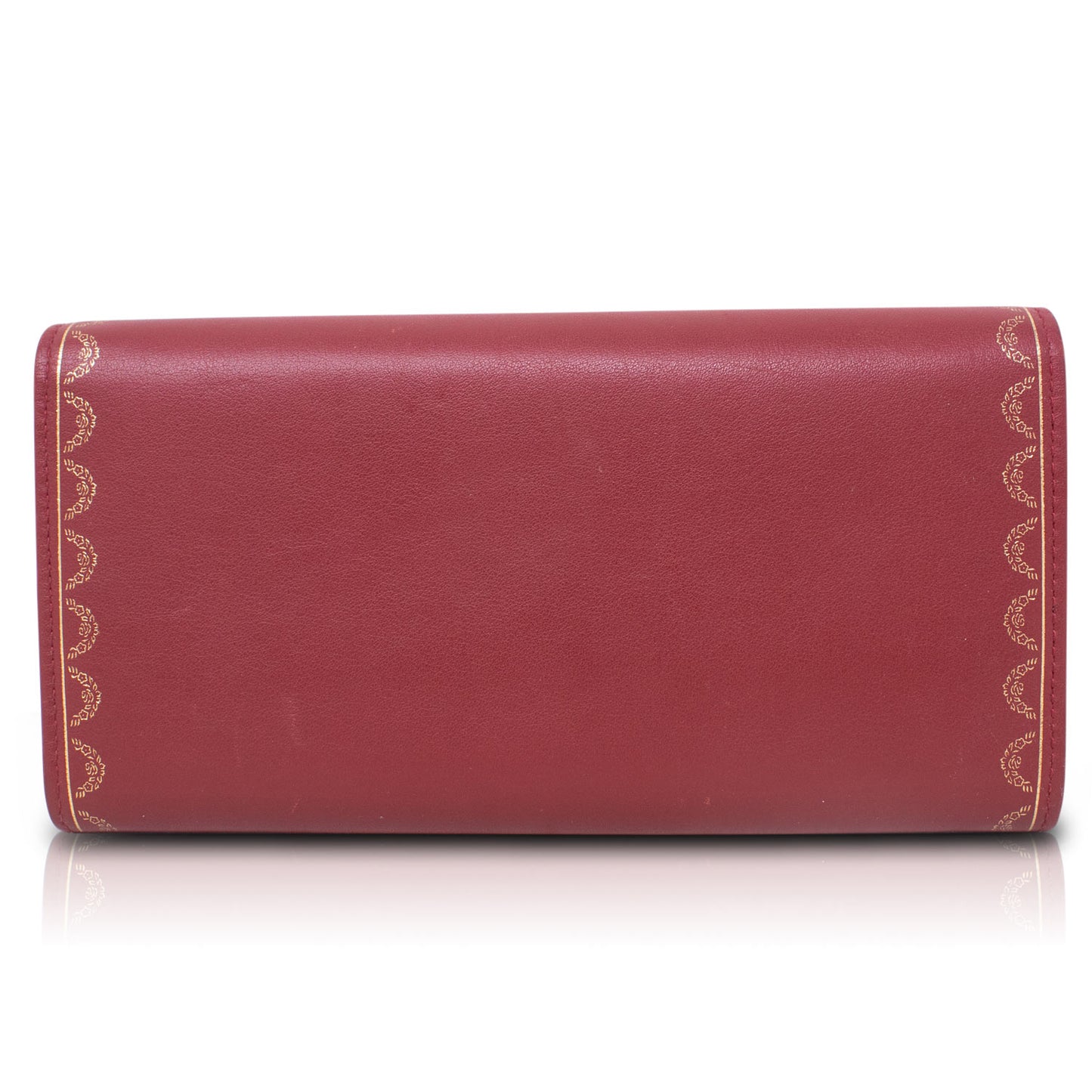 Cartier Portafoglio Guirlande Rosso