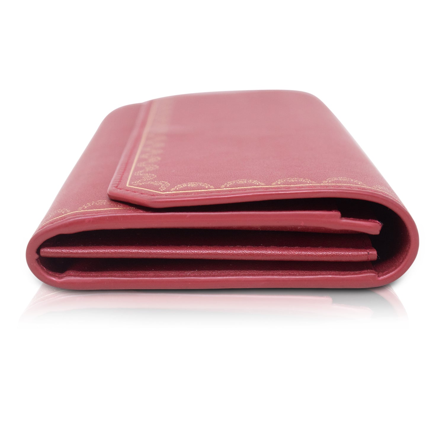 Cartier Portafoglio Guirlande Rosso