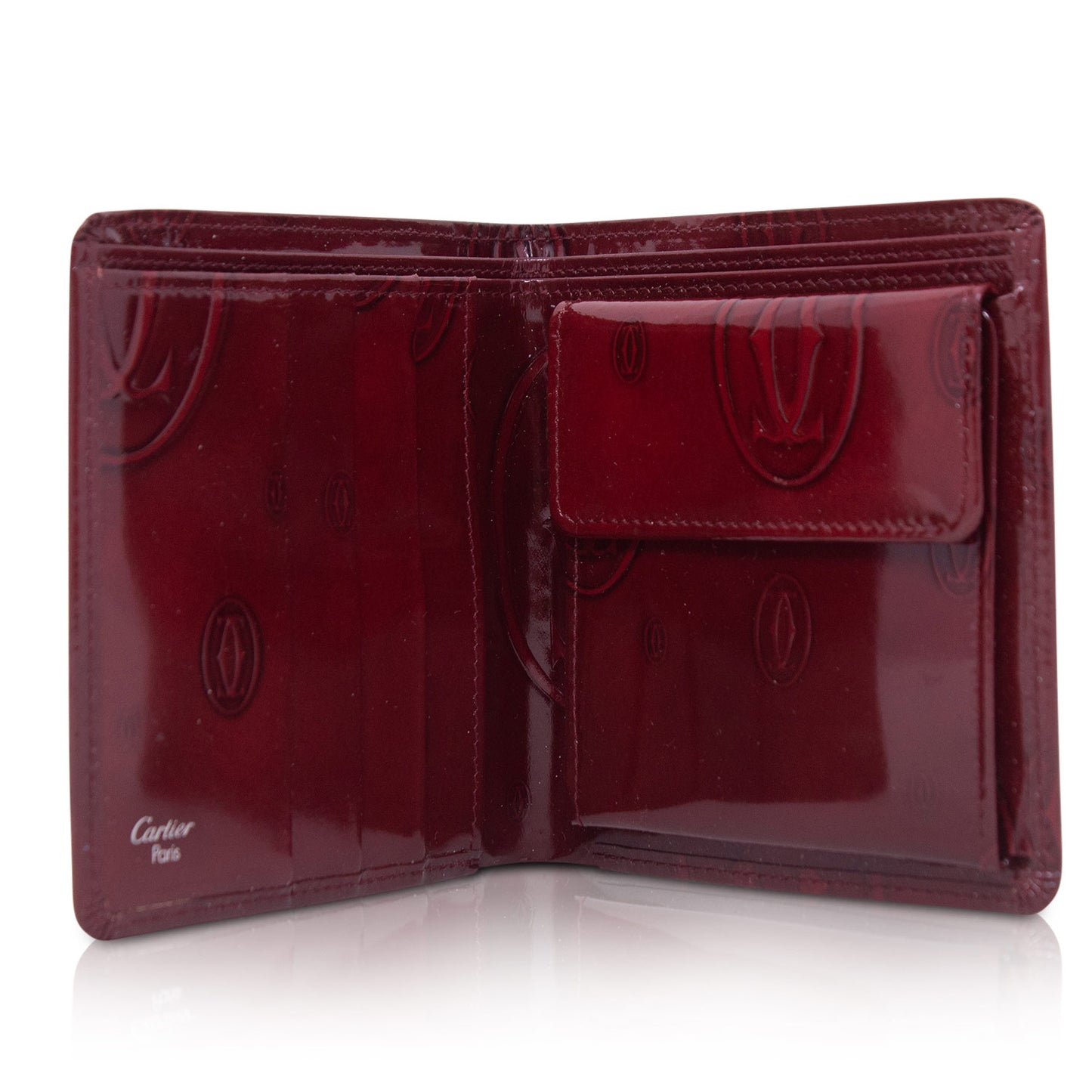 Cartier Happy Birthday Wallet Red 