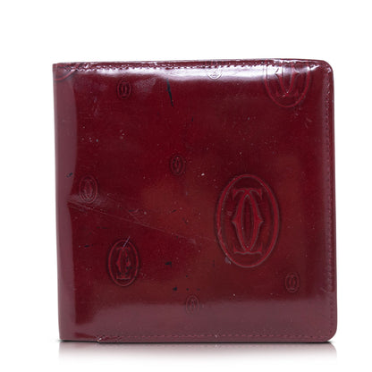 Cartier Happy Birthday Wallet Red 