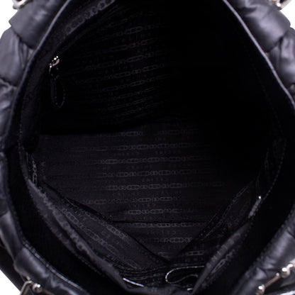 Céline Tote Gather Nylon Black 