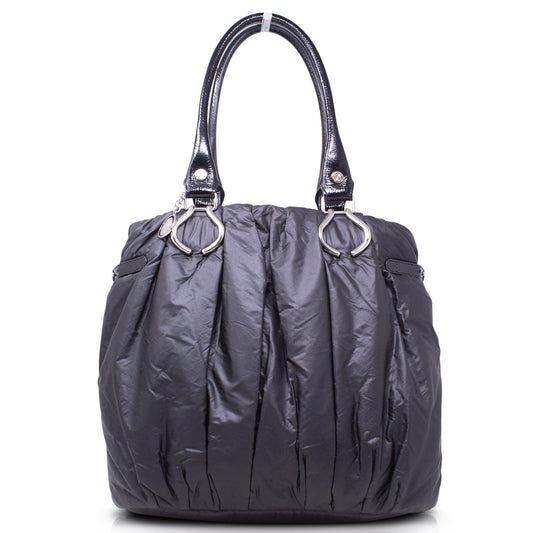 Céline Tote Gather Nylon Nera
