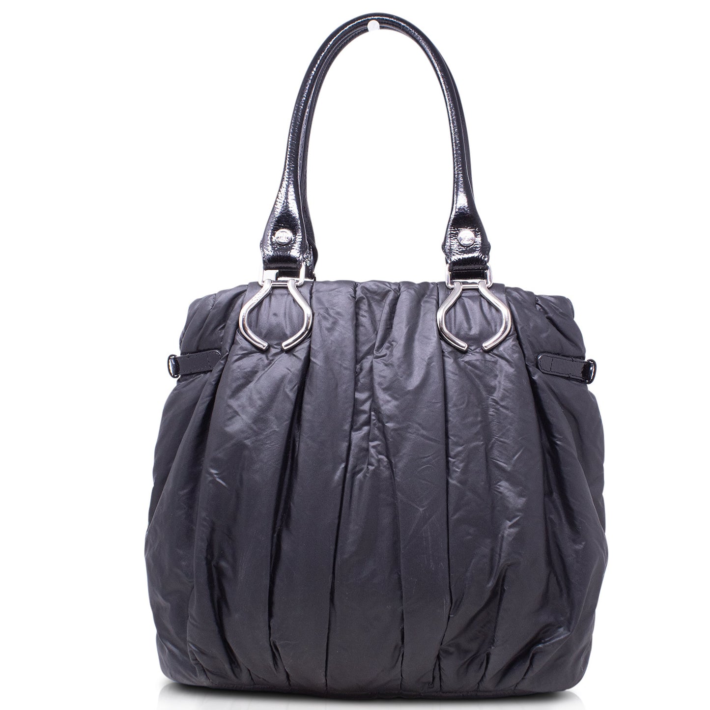 Céline Tote Gather Nylon Black 