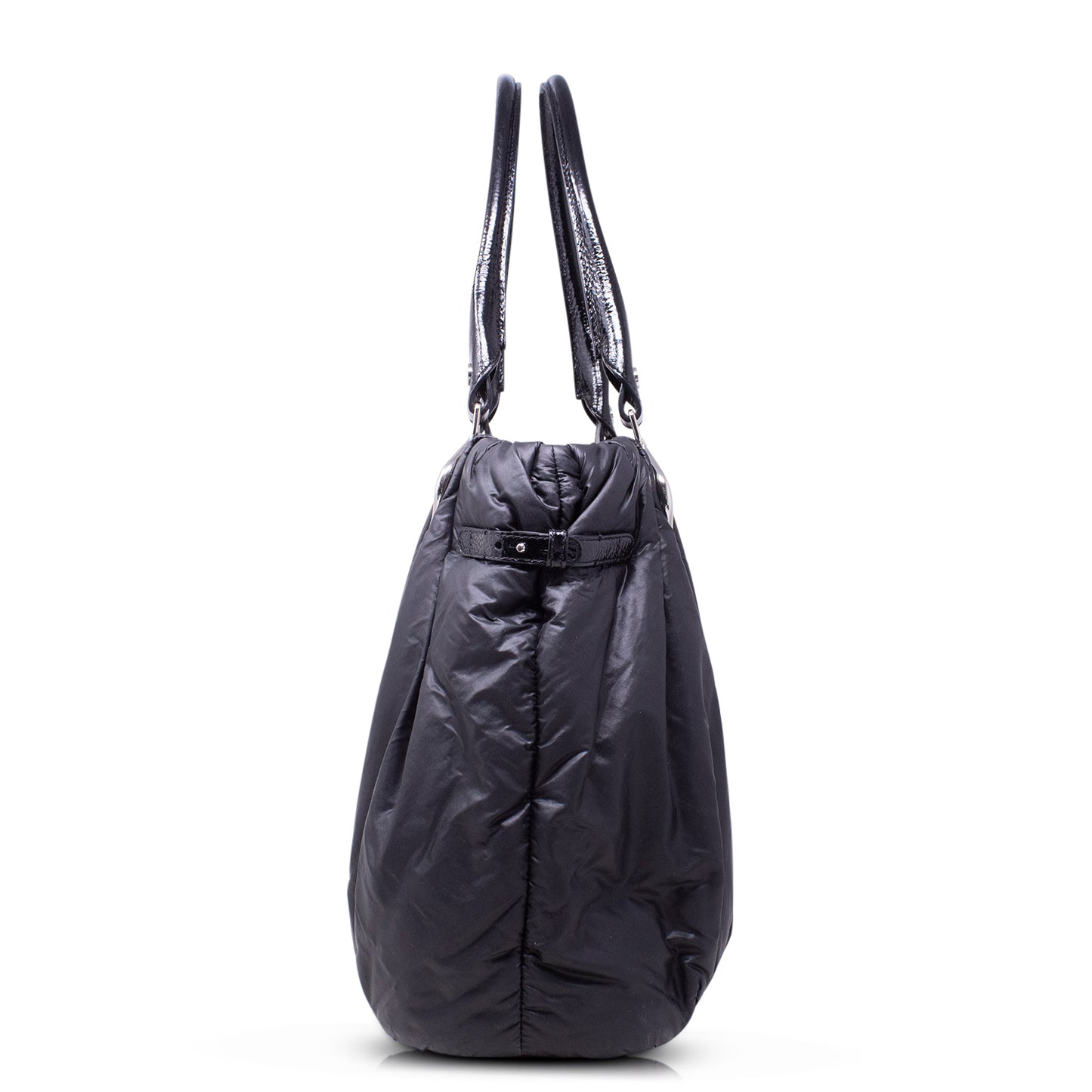 Céline Tote Gather Nylon Black 