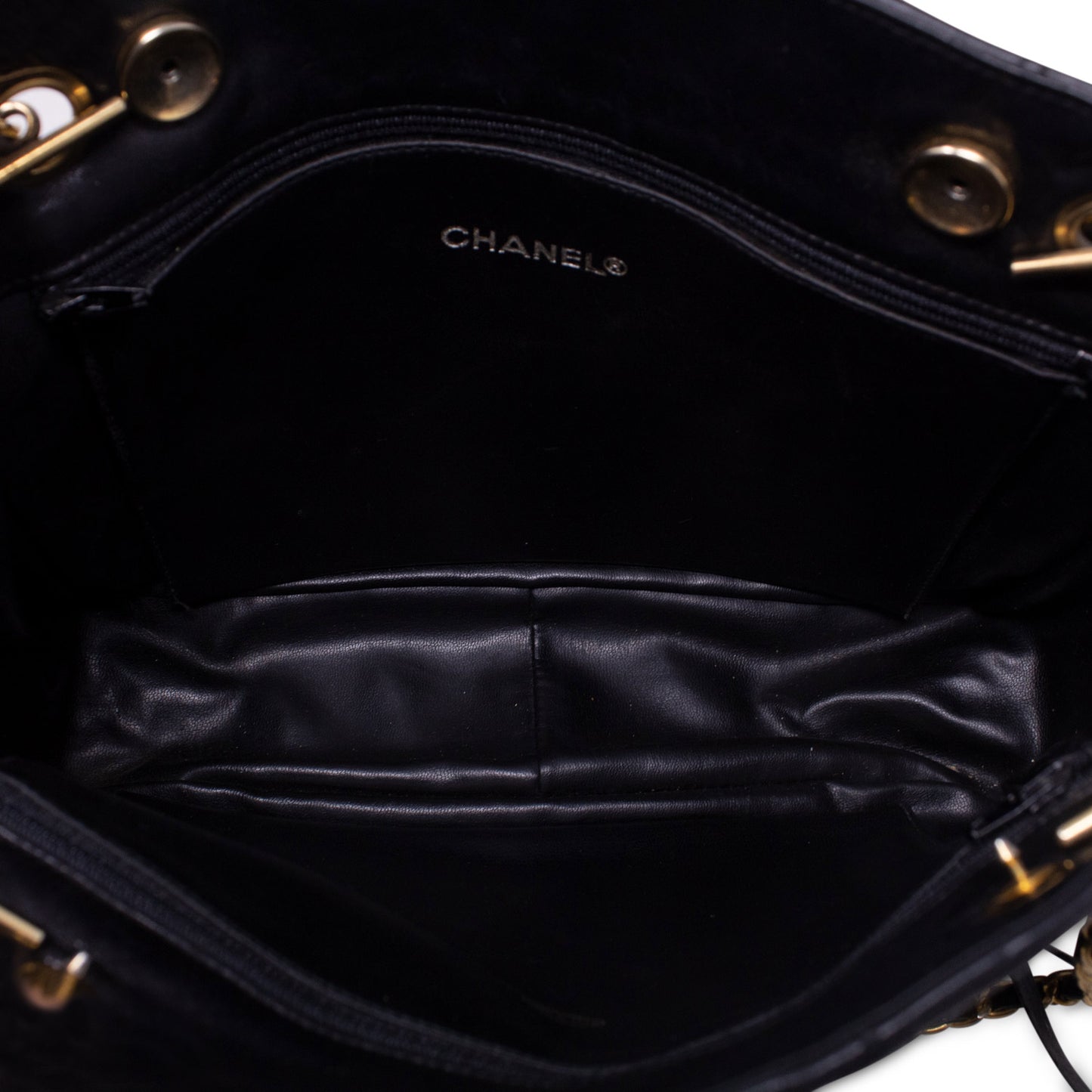 Chanel Shopping Quilted Nera Vintage