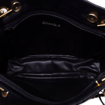 Chanel Shopping Quilted Nera Vintage