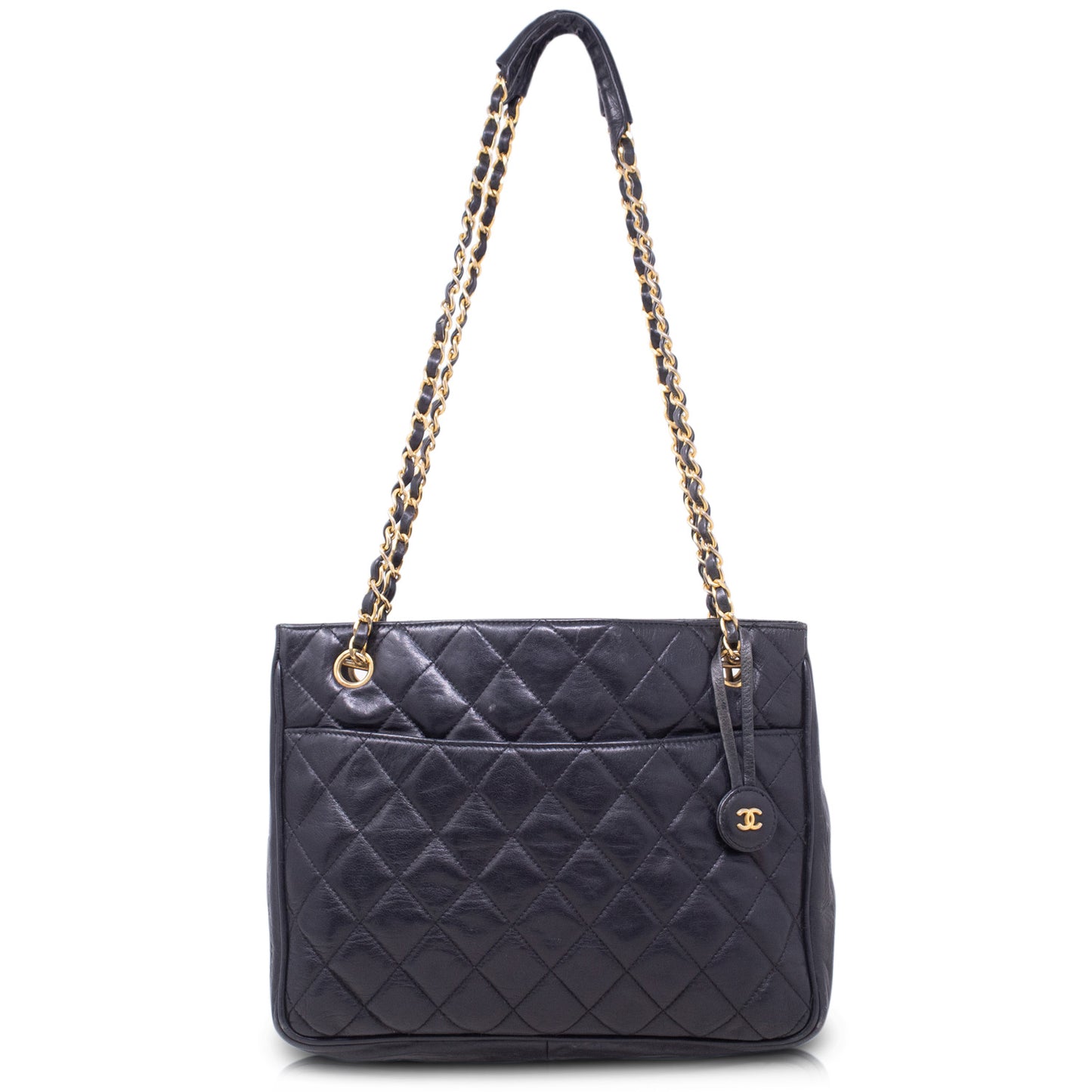 Chanel Shopping Quilted Nera Vintage
