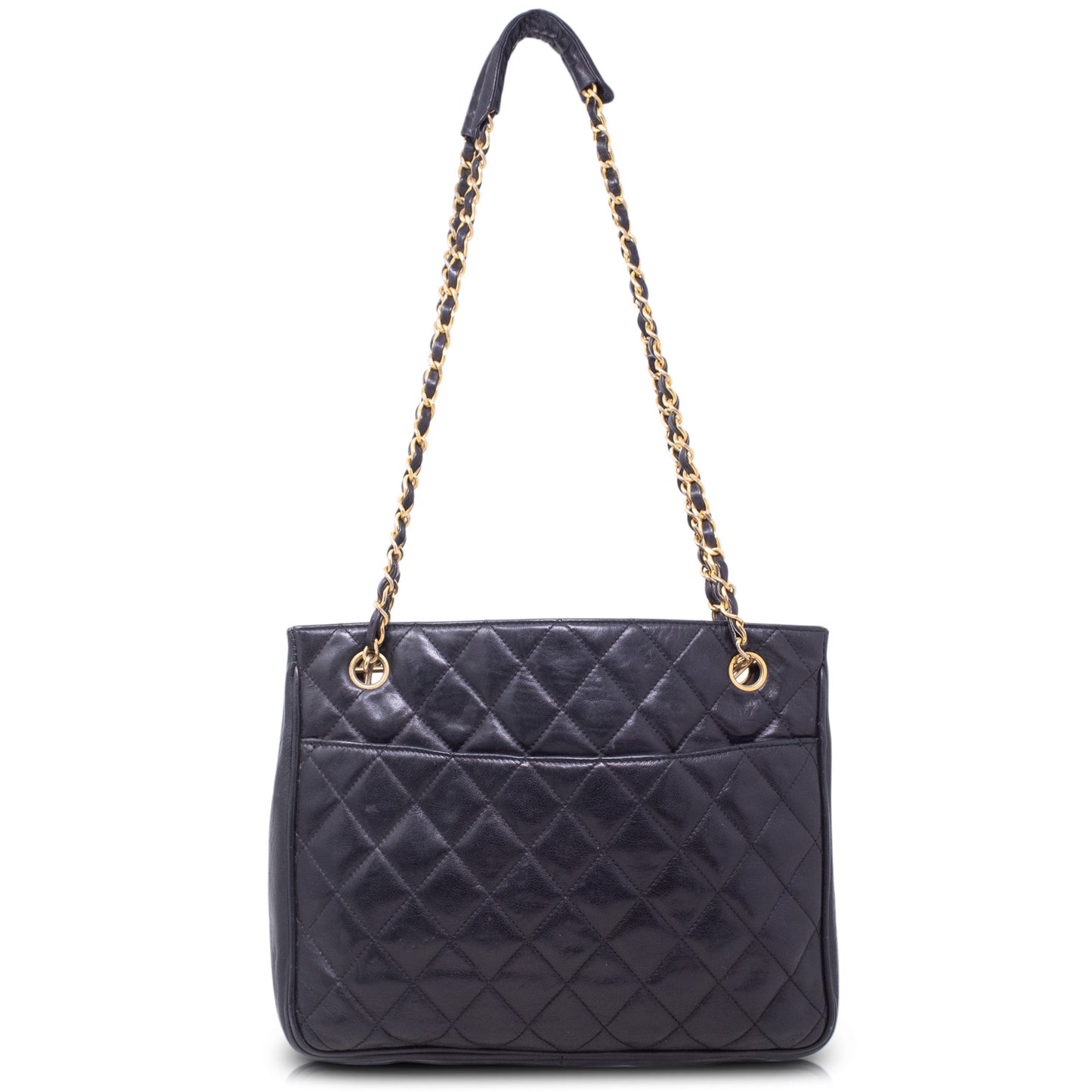 Chanel Shopping Quilted Nera Vintage