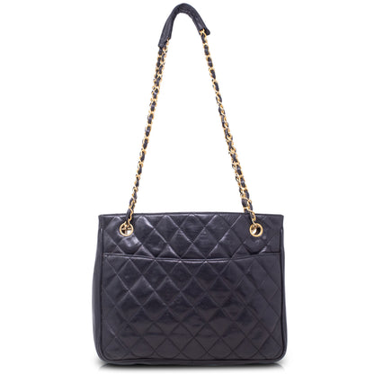 Chanel Shopping Quilted Nera Vintage