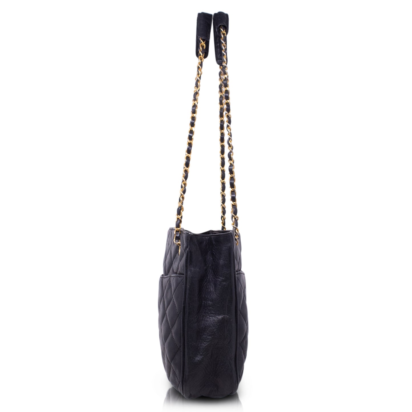 Chanel Shopping Quilted Nera Vintage