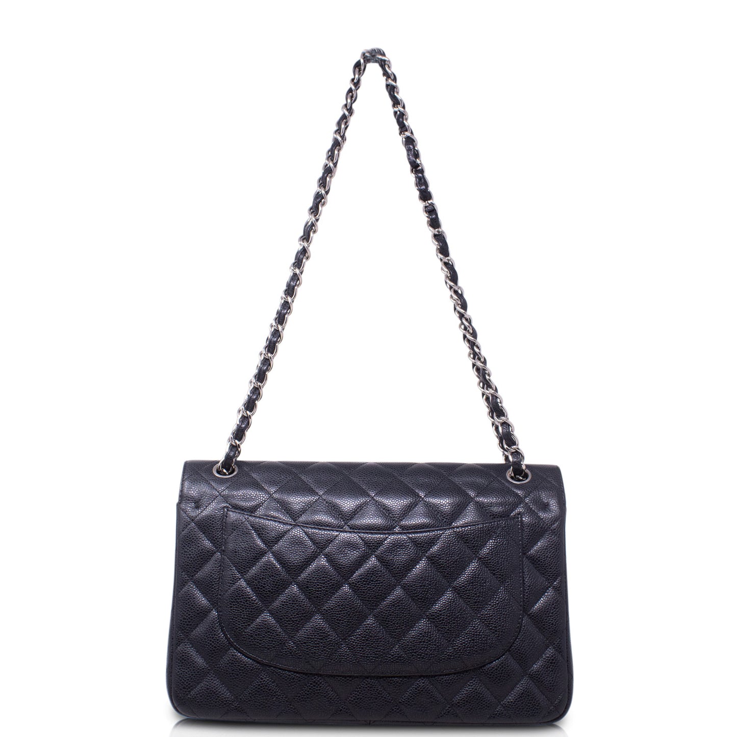 Chanel Jumbo Double Flap Nera Caviar