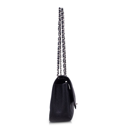 Chanel Jumbo Double Flap Nera Caviar