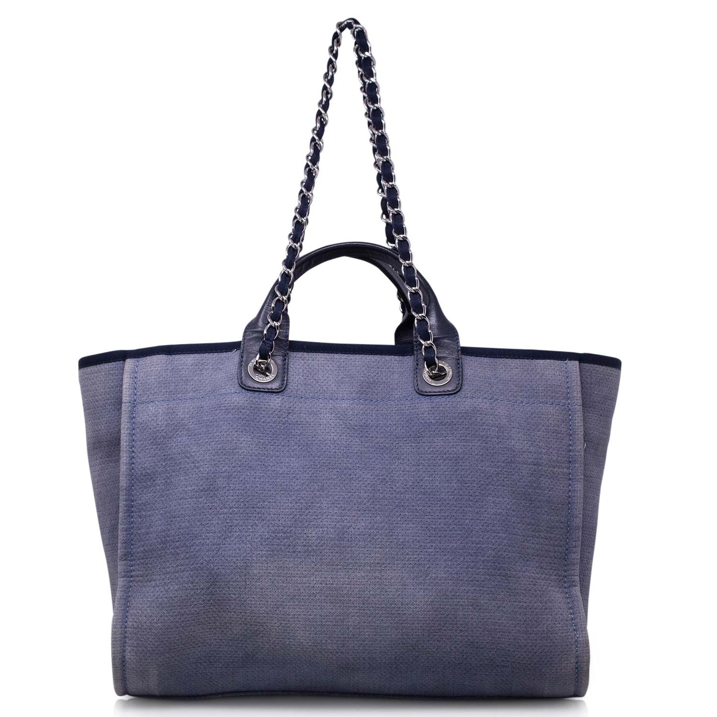 Chanel Tote  Deauville Canvas Azzurra