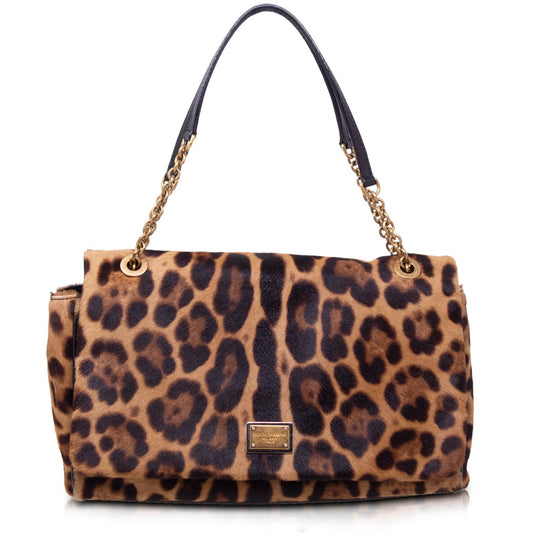 Dolce & Gabbana Borsa in Cavallino Ghepardata