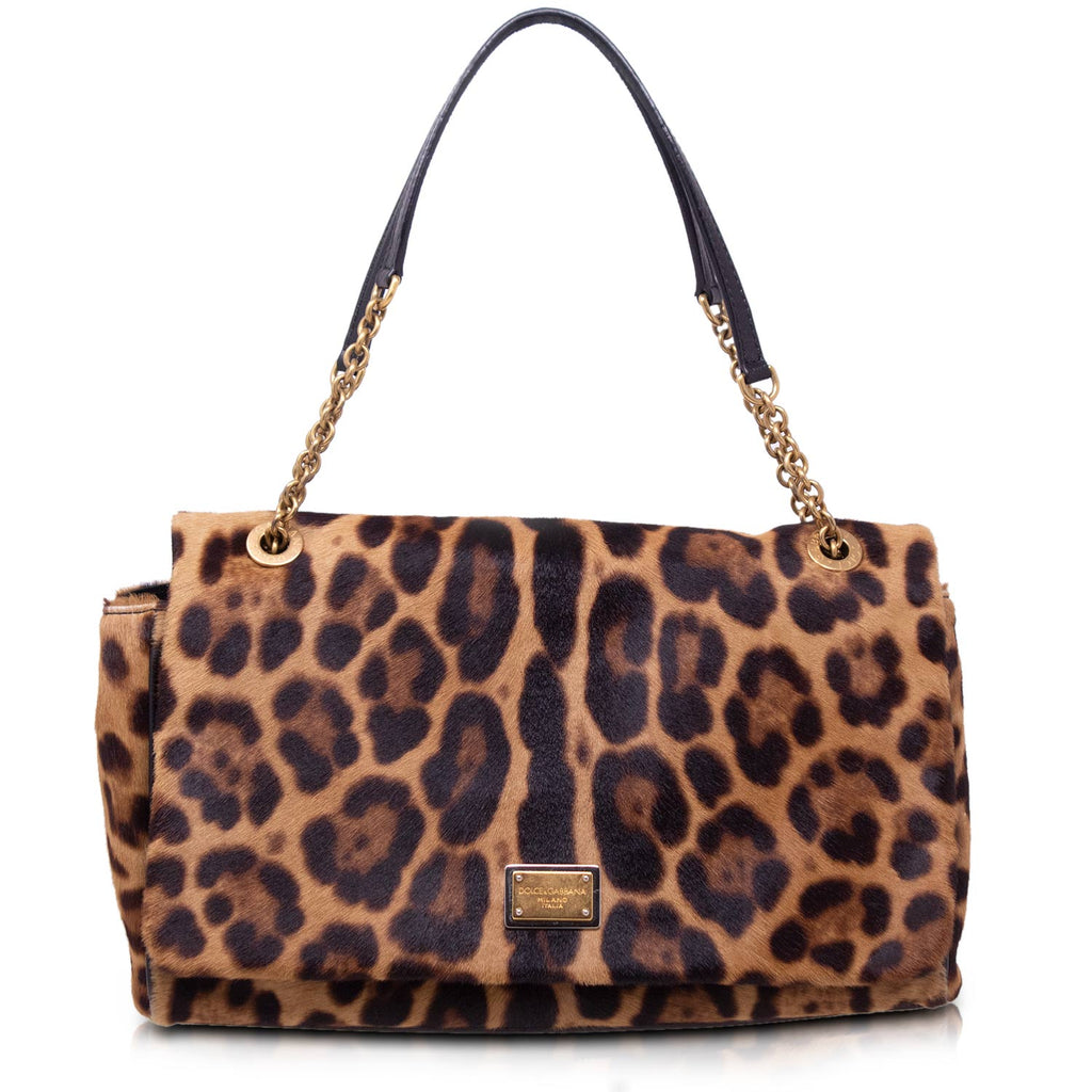Dolce & Gabbana Borsa in Cavallino Ghepardata