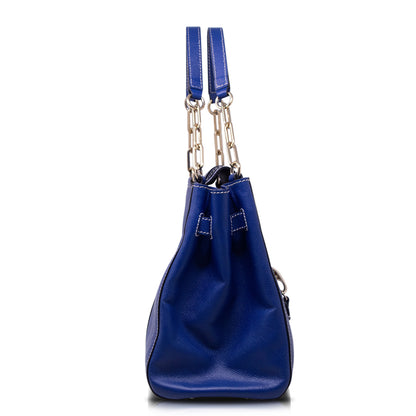 Fay Borsa Moschettone Blu