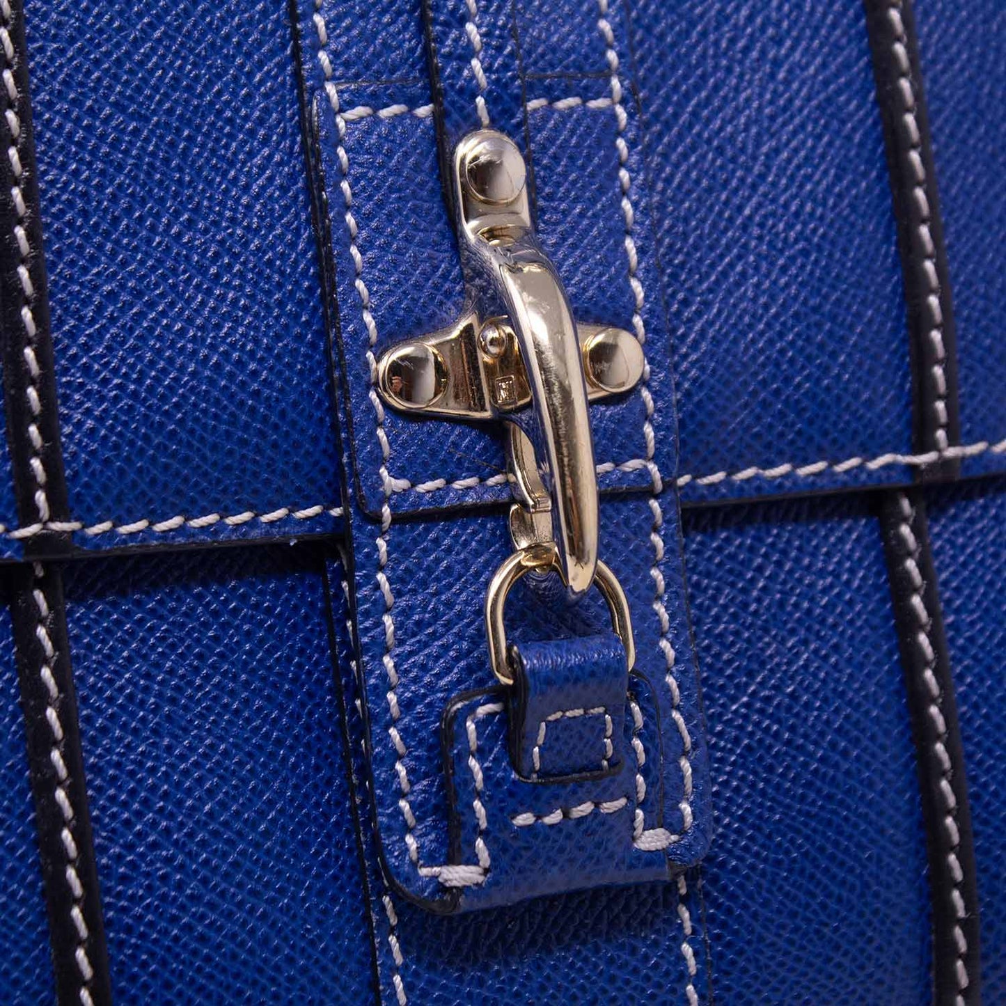 Fay Borsa Moschettone Blu