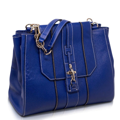 Fay Borsa Moschettone Blu