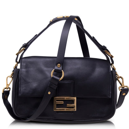 Fendi Baguette in Black Nappa 