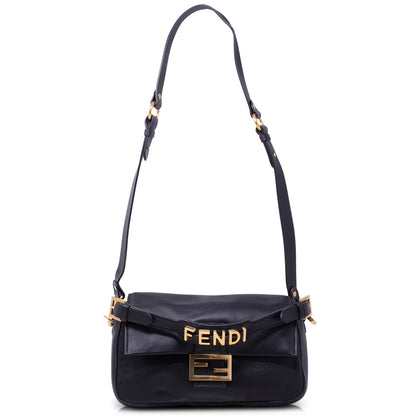 Fendi Baguette in Black Nappa 