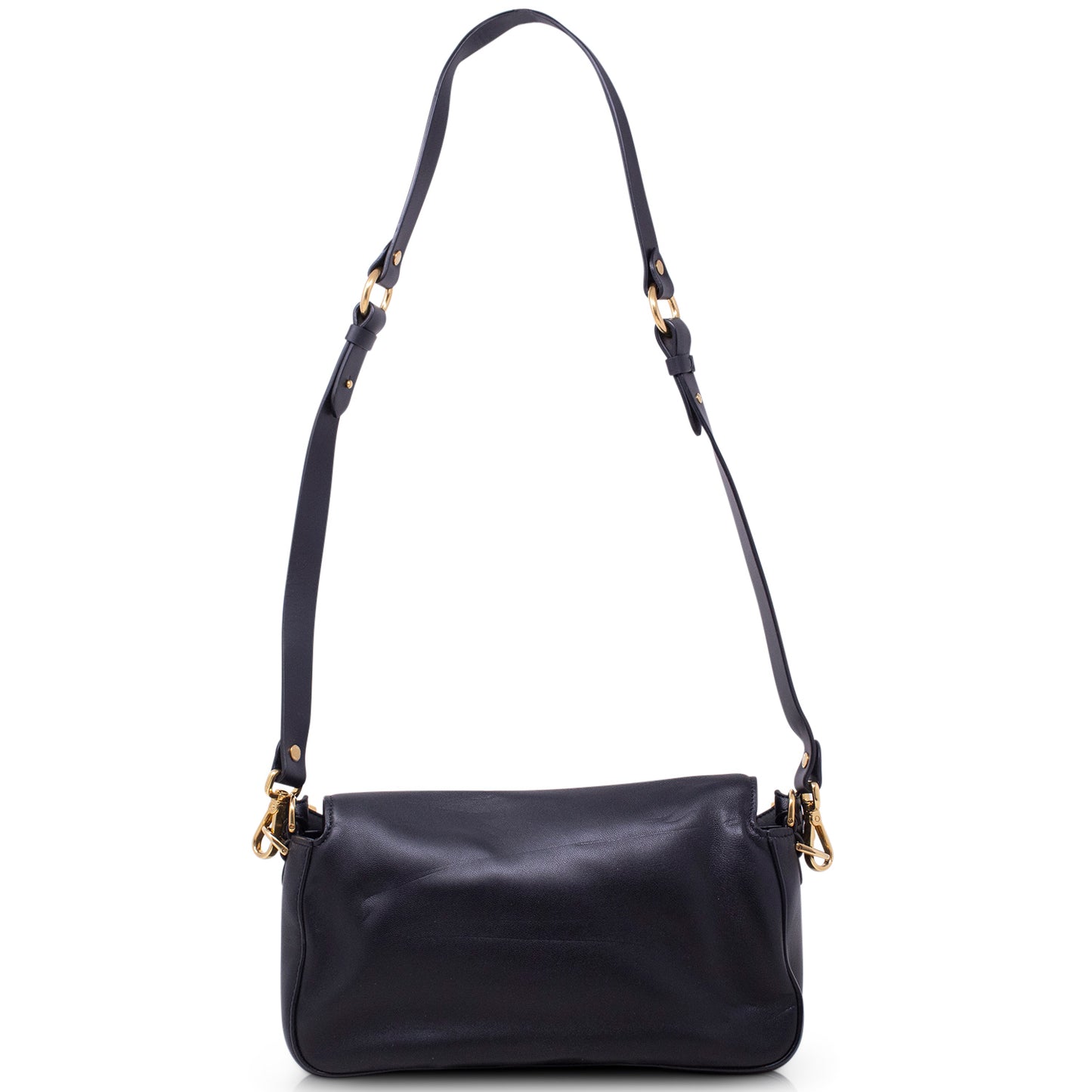 Fendi Baguette in Black Nappa 